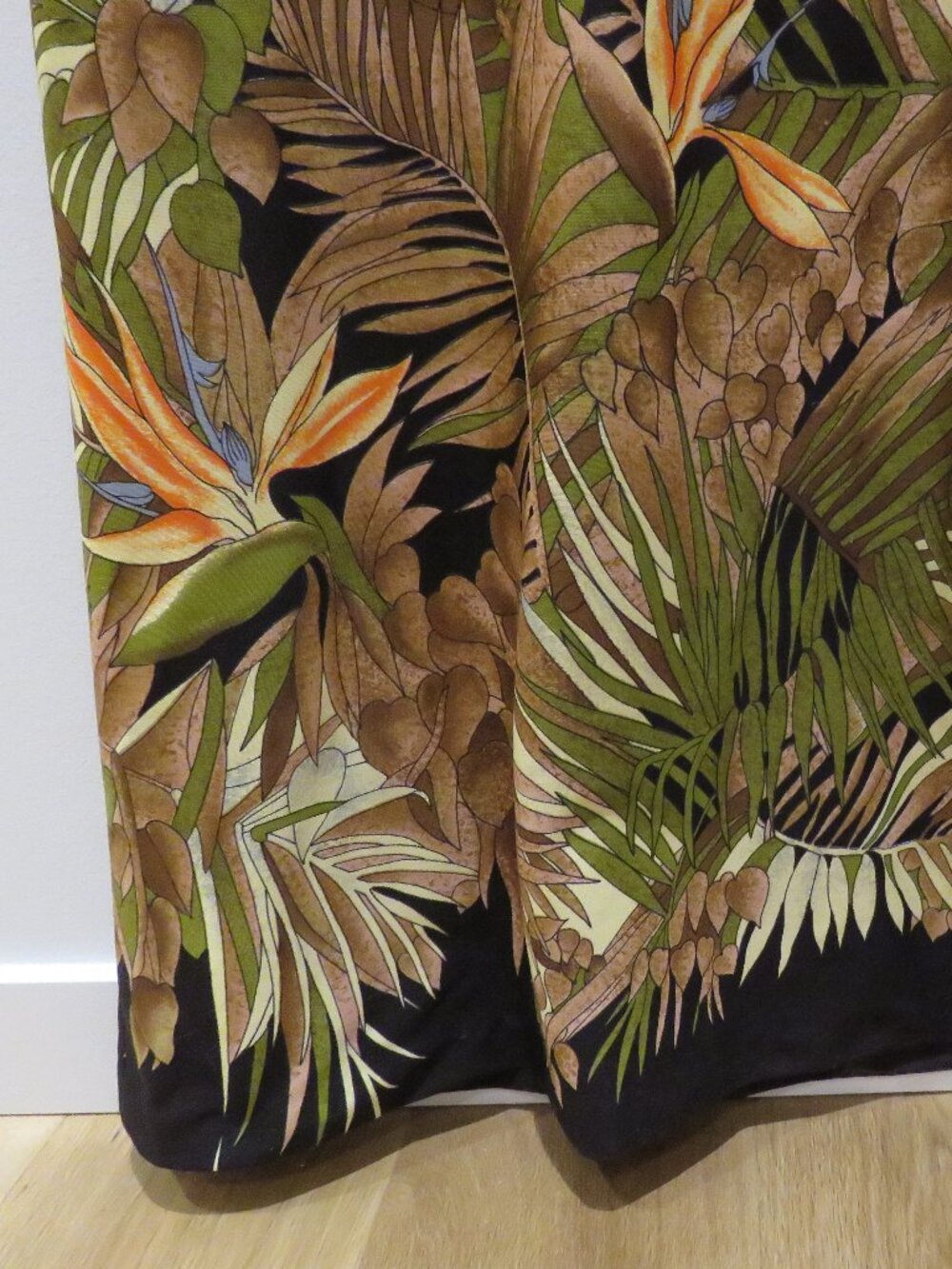 VINTAGE WALTAH CLARKE'S HAWAII Hawaiian Muumuu Floral Maxi Dress Retro Tropical - Picture 7 of 14